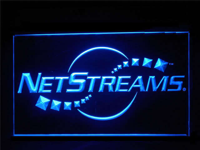 Netstreams Dealer Logo Display LED Neon Light Sign